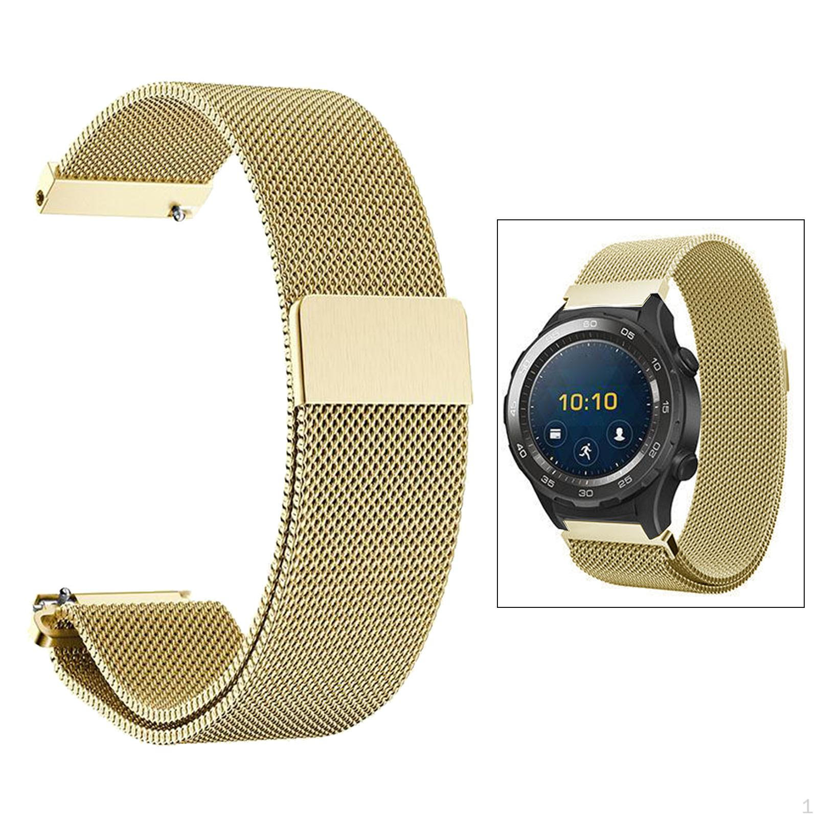 

Mesh Loop Wrist Watch Band Strap Bracelet Stainless Steel 18mm 20mm Gold