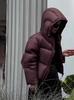 Chaqueta Corta de Plumas de Pato Gruesa de Alta Calidad para Mujer - Estilo de Invierno a la Moda