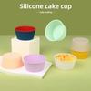 Stampo per Torta in Silicone Ciotola per Friggitrice ad Aria Riutilizzabile per Casa Forno Stampo per Torta Budino Accessori da Forno per Cucina