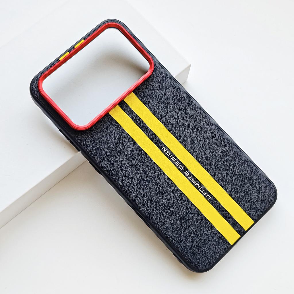 Applicable To Honor Win RT Mobile Phone Case Fashionable Men's Plain Leather Win Protective Case All-inclusive Anti-drop Large Hole Advanced Back Case