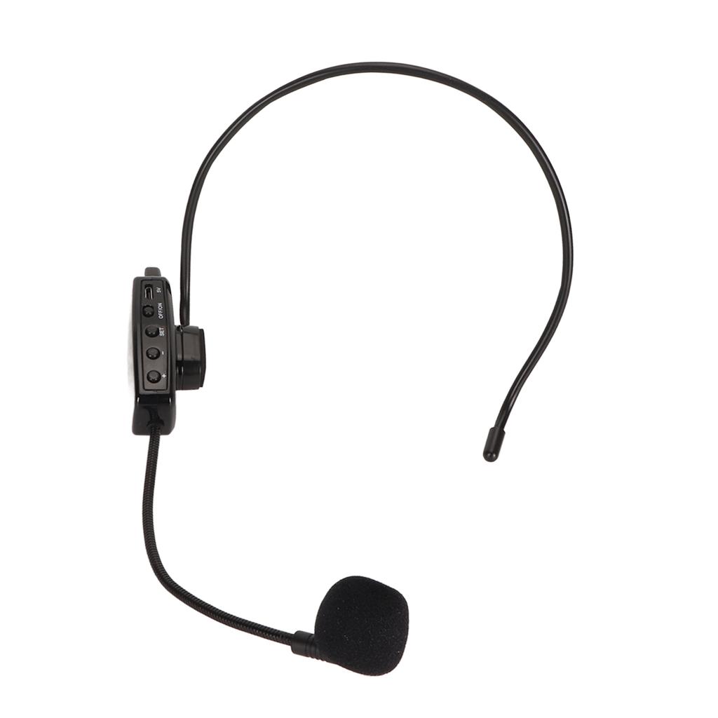 2.4G Wireless Microphone Headset Noise Reduction Stable UHF Wireless Headset Mic for Teacher Outdoor Stage Performance