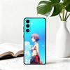 GrandBlue K-Kotegawa C-Chisa-KC Phone Case For Samsung Galaxy A73,A72,A71,A70,A53,A52,A51,Soft Silicone Black Cover