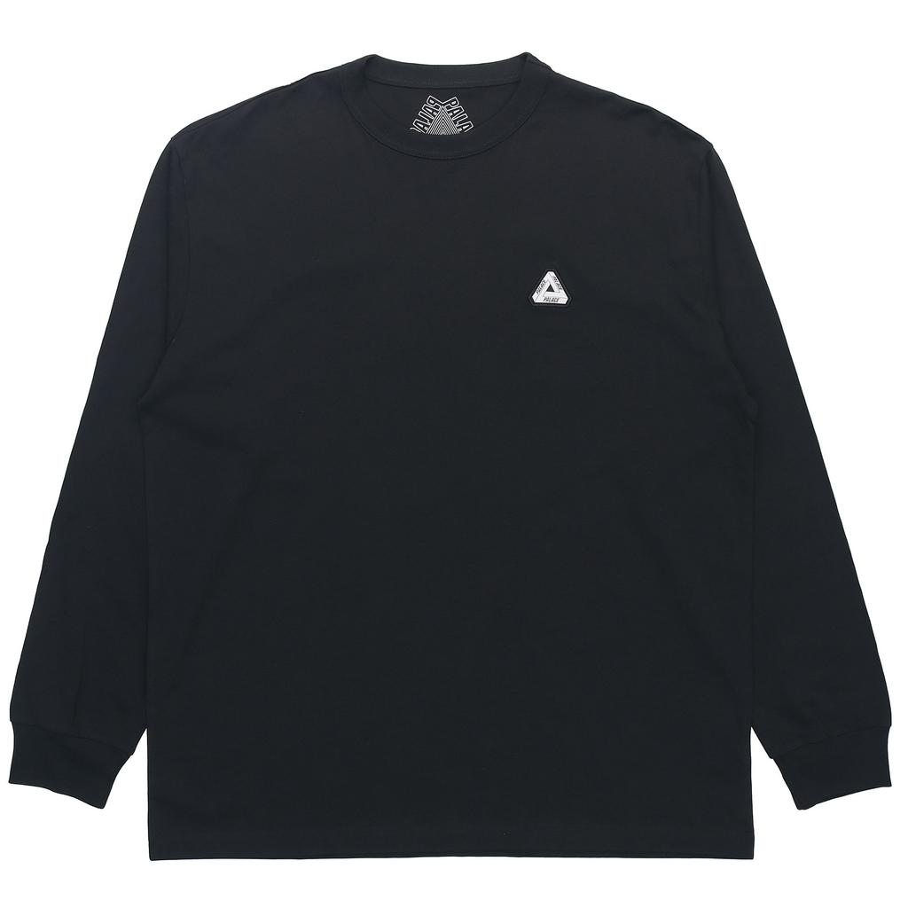 Palace Sofar Long-Sleeve Black Unisex Tops P17LS025