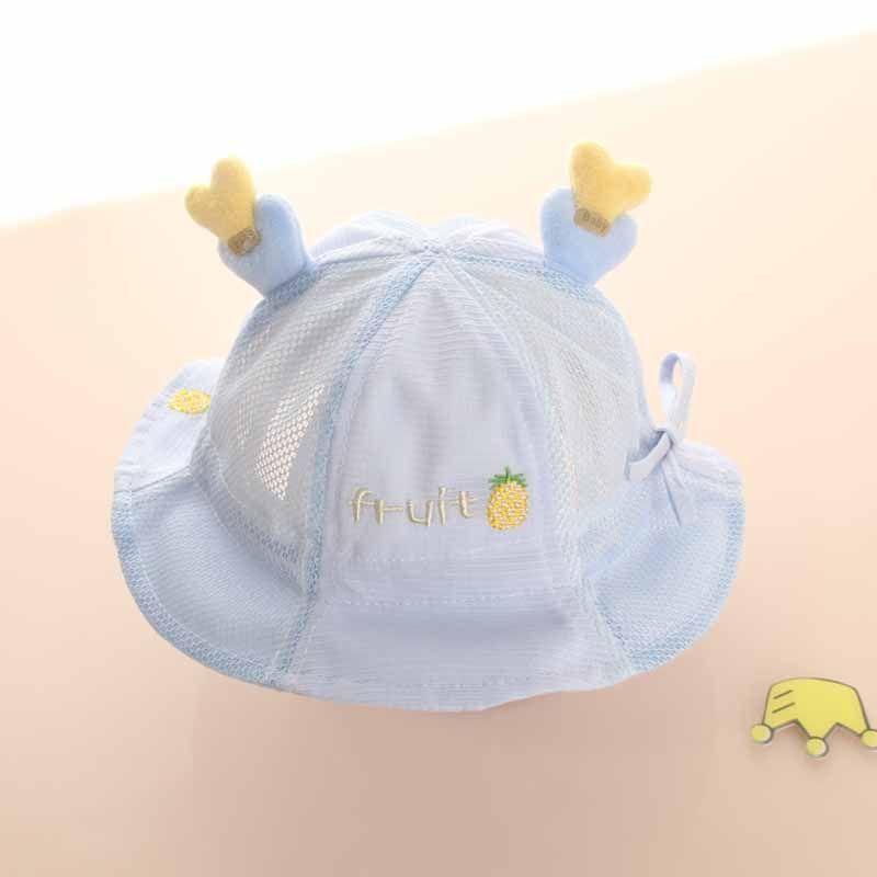 Baby Sun Hat Summer Thin Breathable Fisherman Bucket Cap for Infant Boys Girls UV Protection Spring Autumn Outdoor