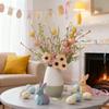 Easter Tree Ornament Realistic Easter Egg Decoration Decorative Flower Branch Non-Toxic Simulated Flower Stems For Floral Vase