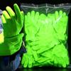 Fluorescent Green Gloves Glow In UV Neon Glove Neon Party Supplies Glow In Blacklight UV Light Theme Party for Birthday Decor