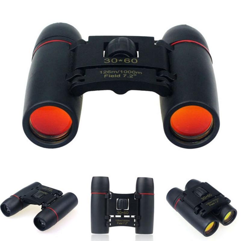 Mini 30x60 Telescope High Power High Definition Binocular Low Light Level Night for Vision Portable Outdoor