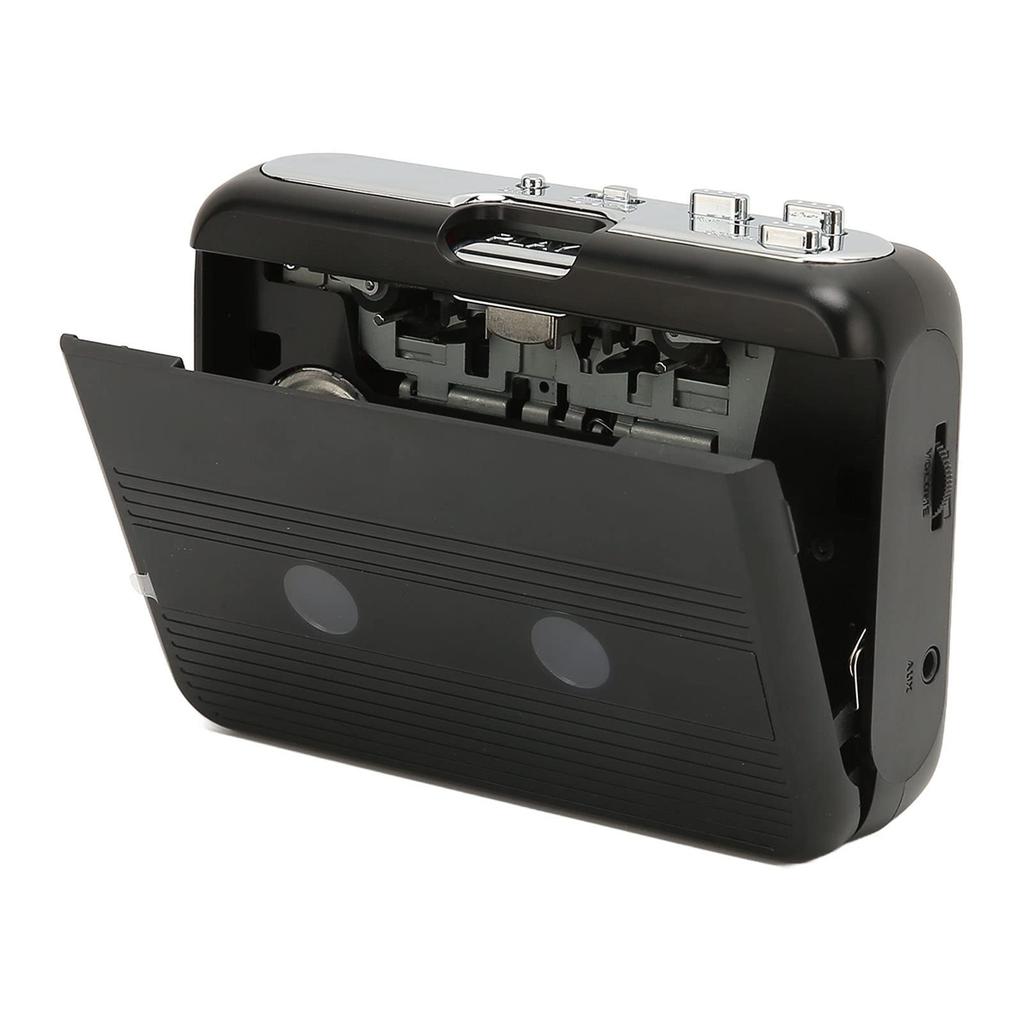 Bluetooth Cassette Player with Portable Cassette Player Recorder Walkman Tape Auto Retro Portable Cassette Tape Player with 2 AA or USB Power Travel
