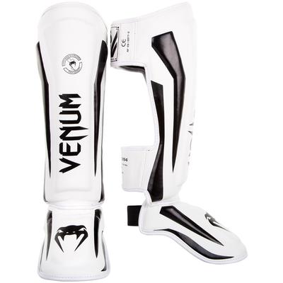 Venum Elite chrániče holení Veľké Stand-Up - Biela/Čierna -