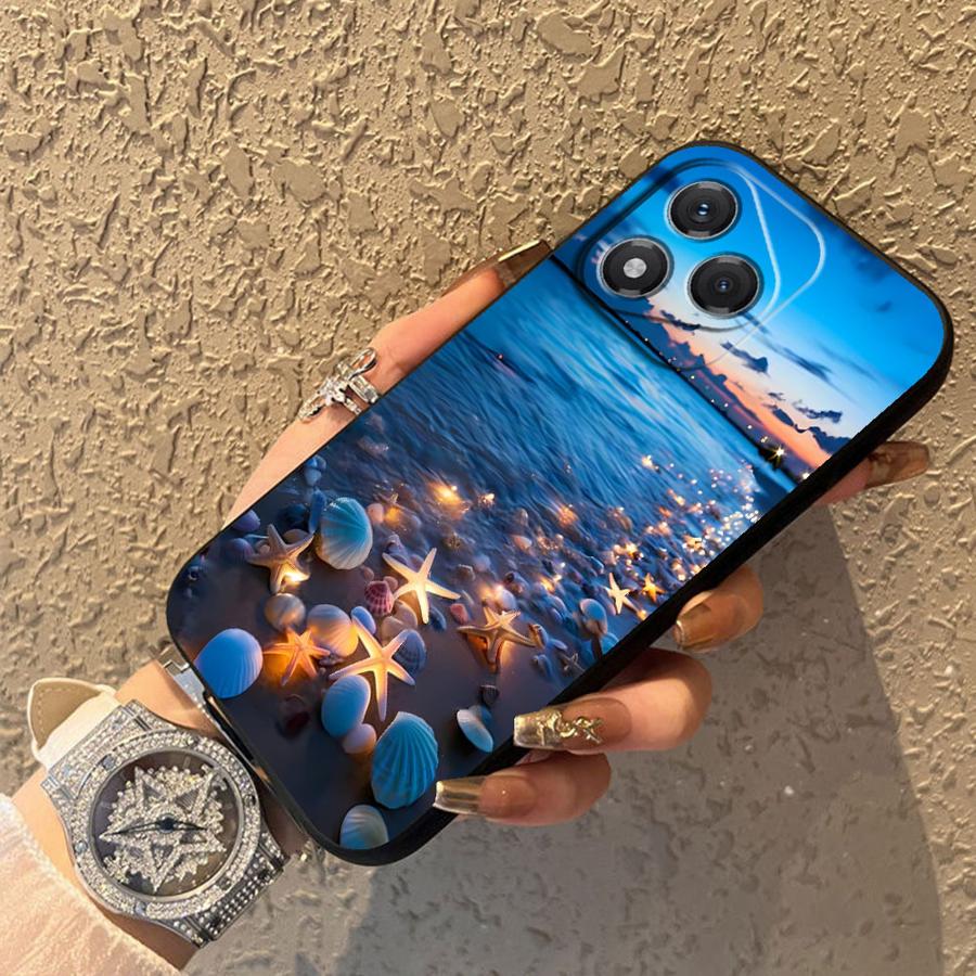 Funda Phone Cover Case for Honor 200 400 Lite Magic5Lite X5b 8X X6 X9a 90 70 X7 X8 Ocean Scenery Pattern