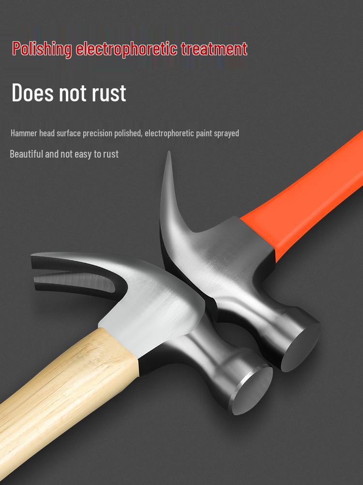 Młotek ciesielski wielofunkcyjny: Kompaktowe Stalowe Narzędzie do Obróbki Drewna i Użytku Domowego