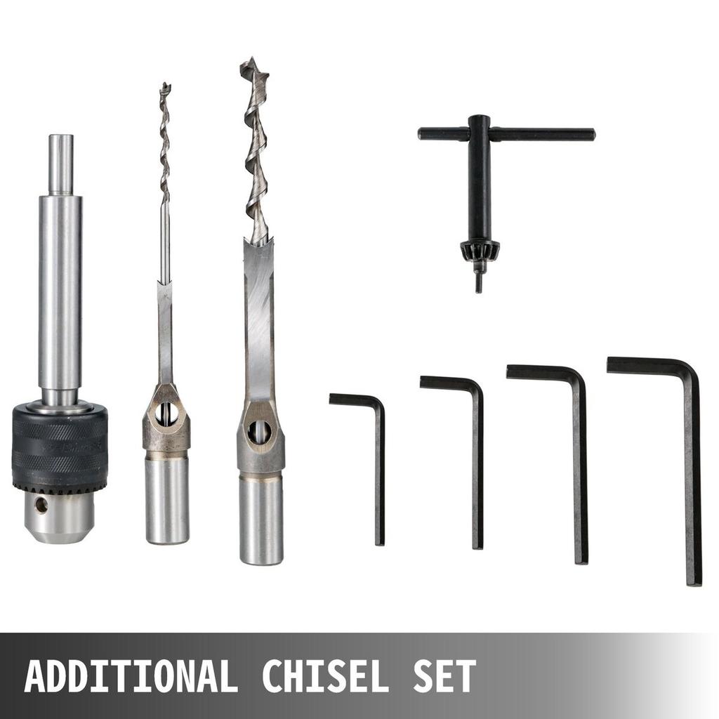 Mortise Machine Hollow Chisel Mortise With Chisel Bit Set for Woodworking