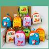 Zaino da Scuola Materna in Nylon con Fantasia Cartone Animato Carino per Bambini e Bambine Leggero e Resistente con Doppi Spallacci Perfetto per Scuola e Viaggi