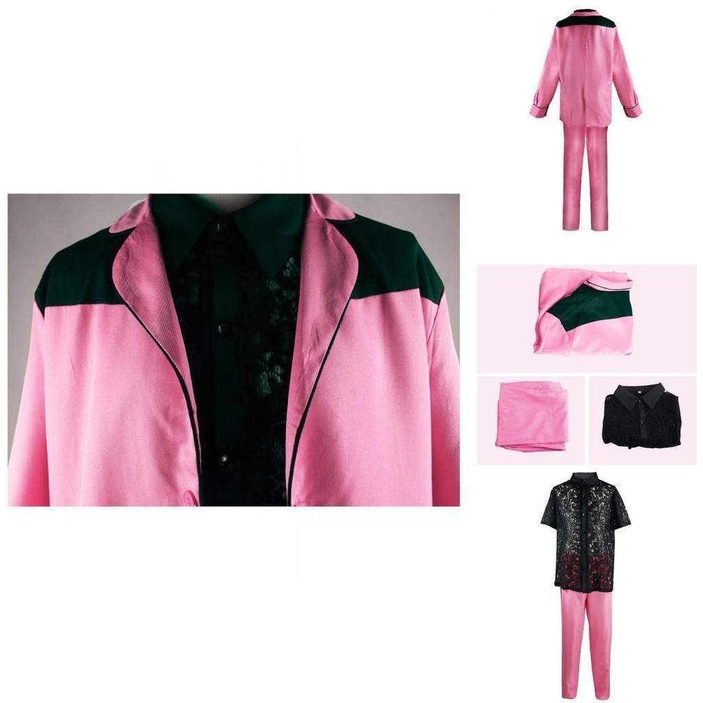 Il Re Elvis Presley Costume da Uomo Meravigliosamente Dettagliato Set Cosplay