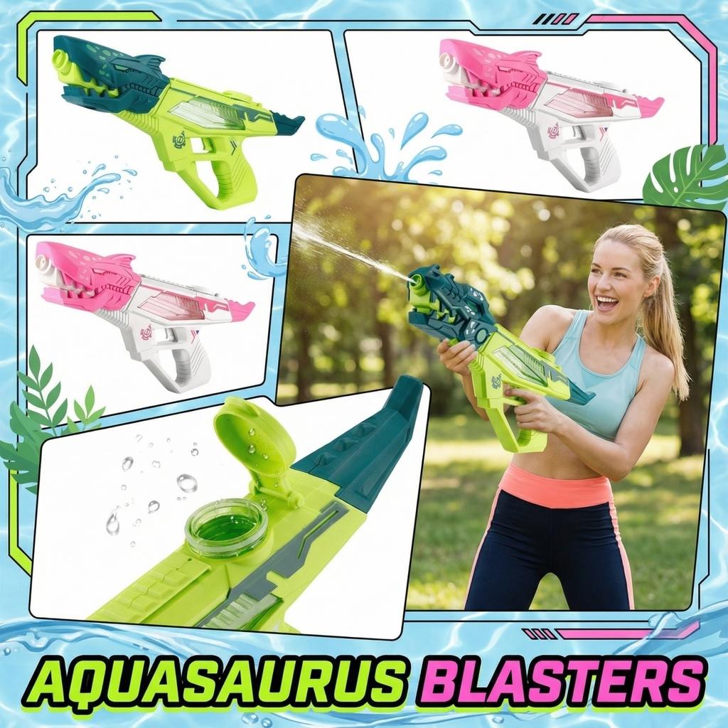 Electric Water Blaster Series, High-Power Auto-Fire Squirt For Summer Pool & Outdoor Games