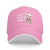 Baseball Caps Funny Badminton Cat Cute Graphic Men Women Outdoor Spring Caps