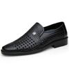 2024 New Men Loafers Leather Shoes Summer Hollow Breathable Oxfords Man Casual Shoes Slip On Formal Dress Shoes for Sneaker