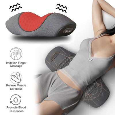 Masajeador de Tracción Lumbar con Calentamiento Eléctrico Vibración Ajustable Soporte Lumbar para la Espalda Máquinas de Masaje de Espalda Masajeador Perder Peso
