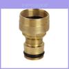 Connettore per Tubo da Giardino in Ottone Massiccio Premium con Finitura Oro Classica Per un'Irrigazione Senza Sforzo