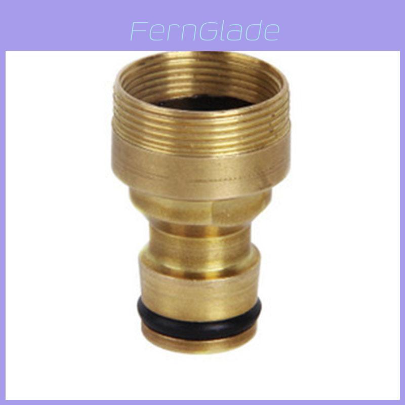 Connettore per Tubo da Giardino in Ottone Massiccio Premium con Finitura Oro Classica Per un'Irrigazione Senza Sforzo