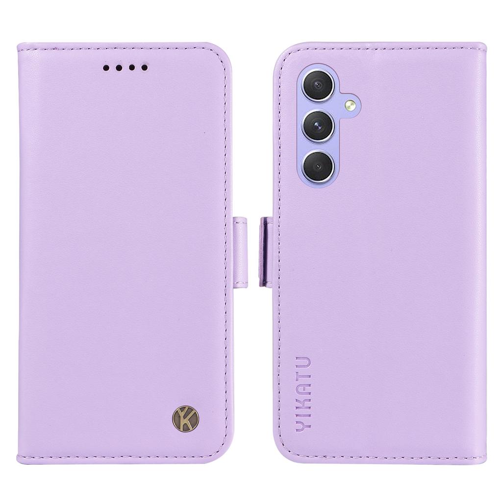 For Samsung Galaxy A54 5G Wallet Phone Case YIKATU YK-003 Leather Stand Cover