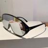 Oversized Fashion Sun Glasses  Women New Mirror Sports Goggle for Outdoor Cycling Trendy Stylish Brand Design Shades
