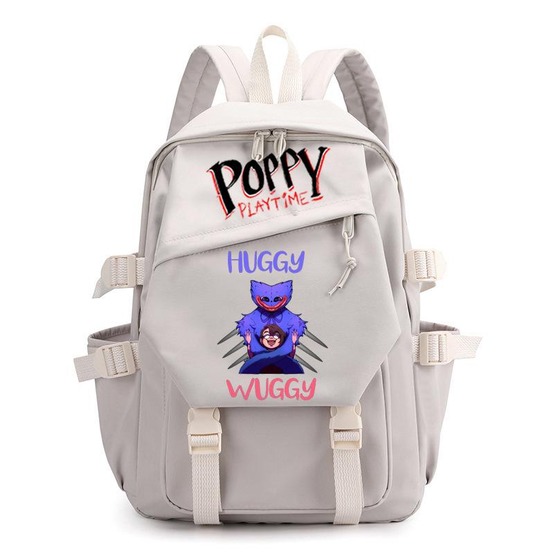 Poppy Waterproof Women's Backpack Girl Schoolbag Large Capacity Travel Leisure Shoulder Bag