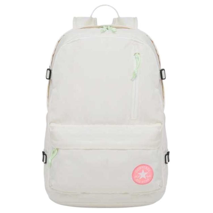 Converse Polyester Backpack Unisex Milk White 10017270-A08