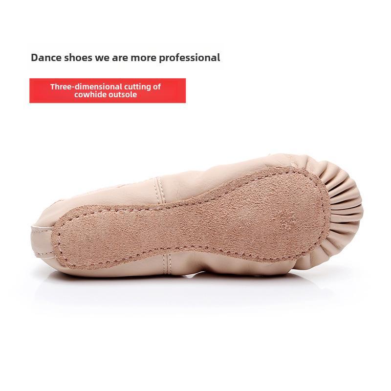 Weiche Sohle Ballettschuhe für Kinder und Erwachsene - PU-Leder Tanz- und Yoga-Schuhe