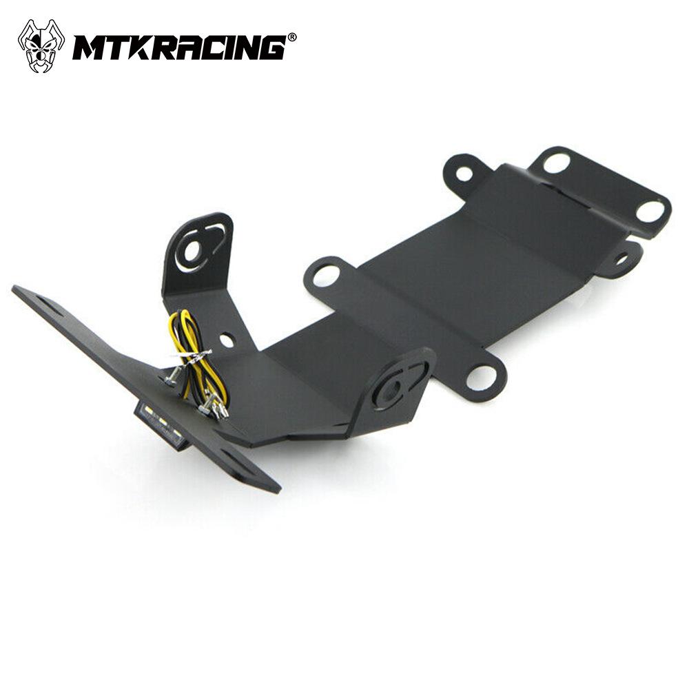 Fits Yamaha XSR700 (2015-2024) Short Tail Rear License Plate Frame Bracket.