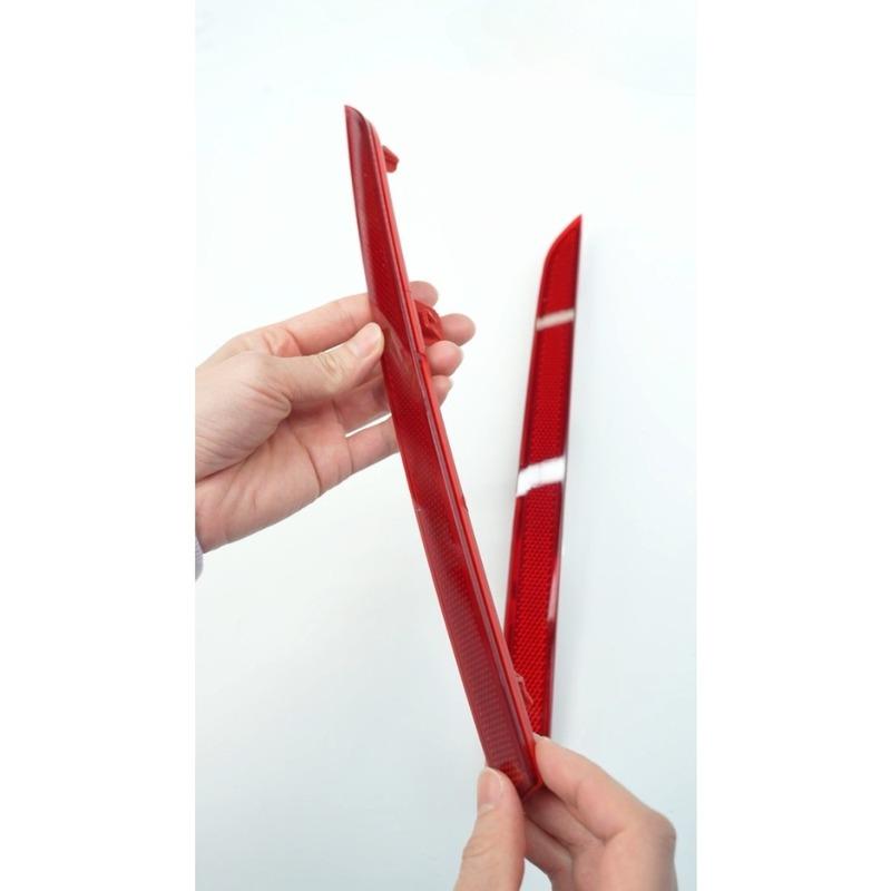 1 Pair Left Right Rear Bumper Reflector For BMW 3-Series F30 F31 M Sport 2012 2013 2014 205 2016 2017 63147847165 63147847166