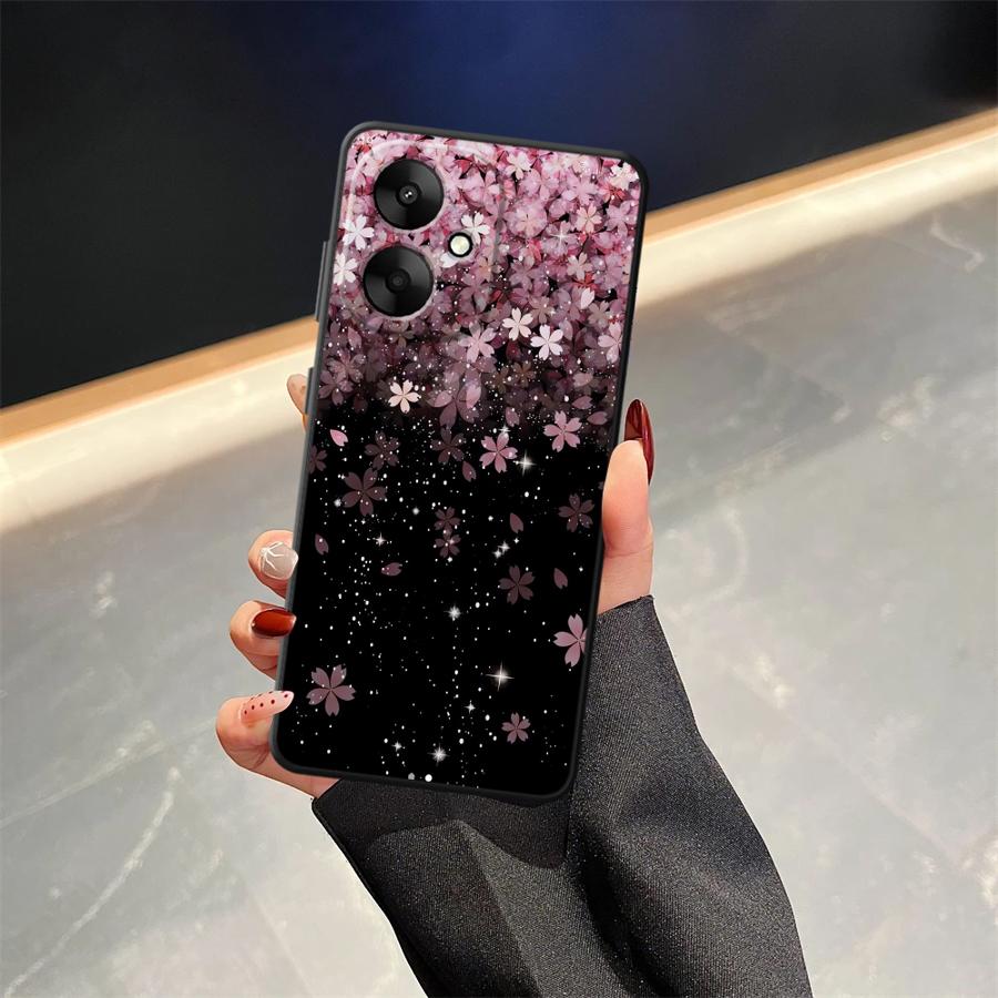 Funda Phone Cover Case for Xiaomi Mi 10T 11T 14 12X 13 Lite 12 12T Pro 11 Shining Flowers