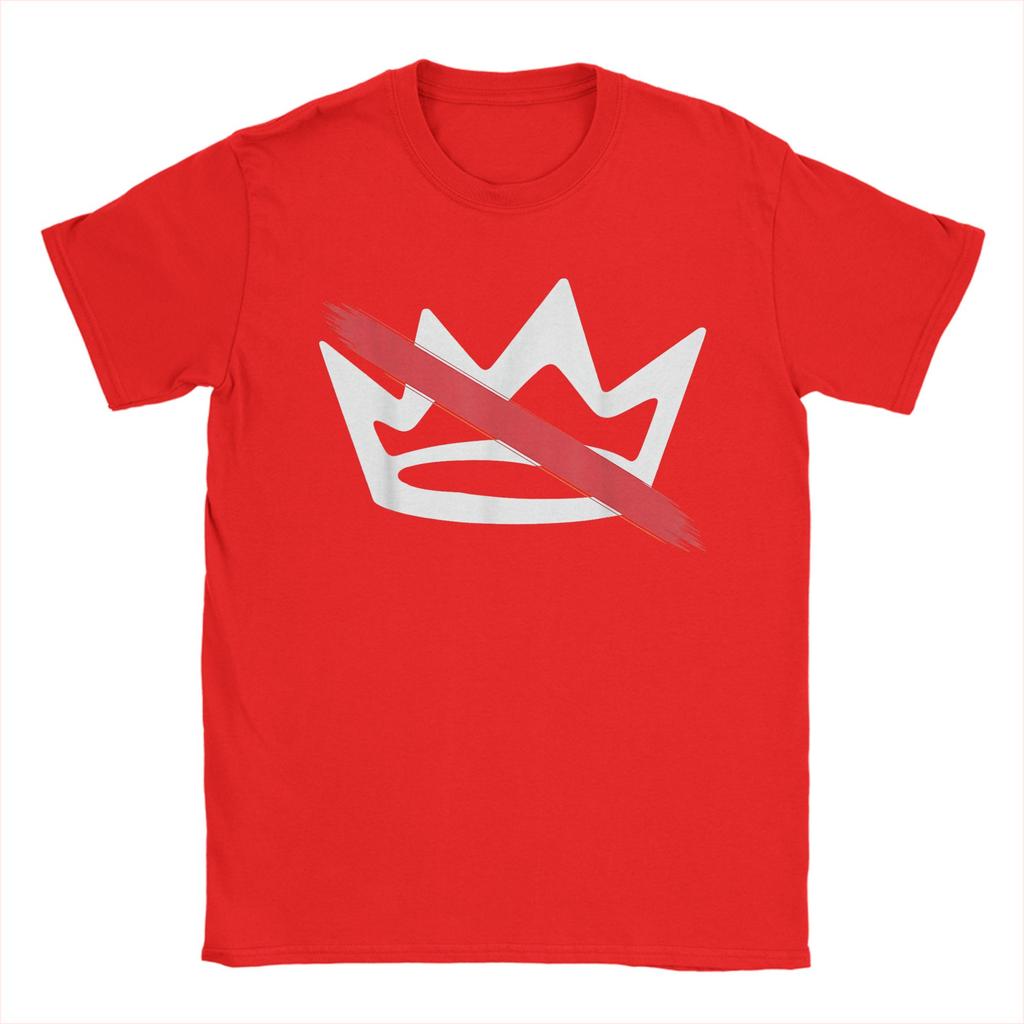 Vintage No Kings October No Kings Day1 TShirt Unisex Round Neck Cotton T Shirt Short Sleeve Tee Shirt Birthday Gift Tops
