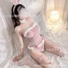 Domila Sexy Underwear Sexy Tube Top Hip Skirt Bunny Girl Role-playing Uniform Temptation Suit Hair