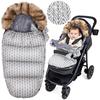 Winter Sleeping Bag, Warm, Fleshy, for Sleds, for Car Seats, Soft Sleeping Bag