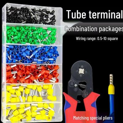 High Carbon Steel Insulated Crimping Pliers for Cold Press Terminals