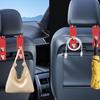 Aufbewahrungs-Kopfstützen-Kleiderbügel, platzsparende Rücksitz-Kleiderbügel, glatte Auto-Zubehör-Auto-Organizer-Haken für Handtasche, Geldbörse, Mantel
