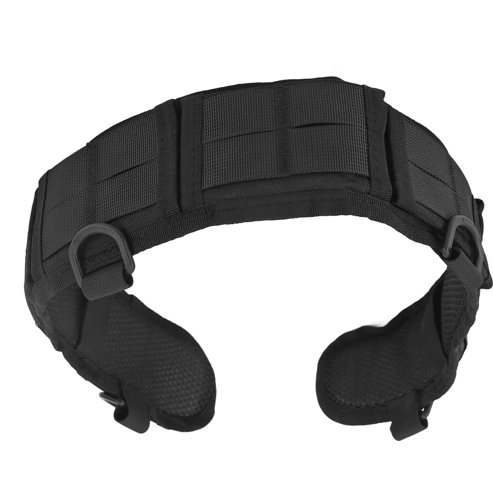 

Многофункциональный уличный поясной ремень Безопасный поясной ремень для кемпинга, охоты, скалолазания Черный чёрный