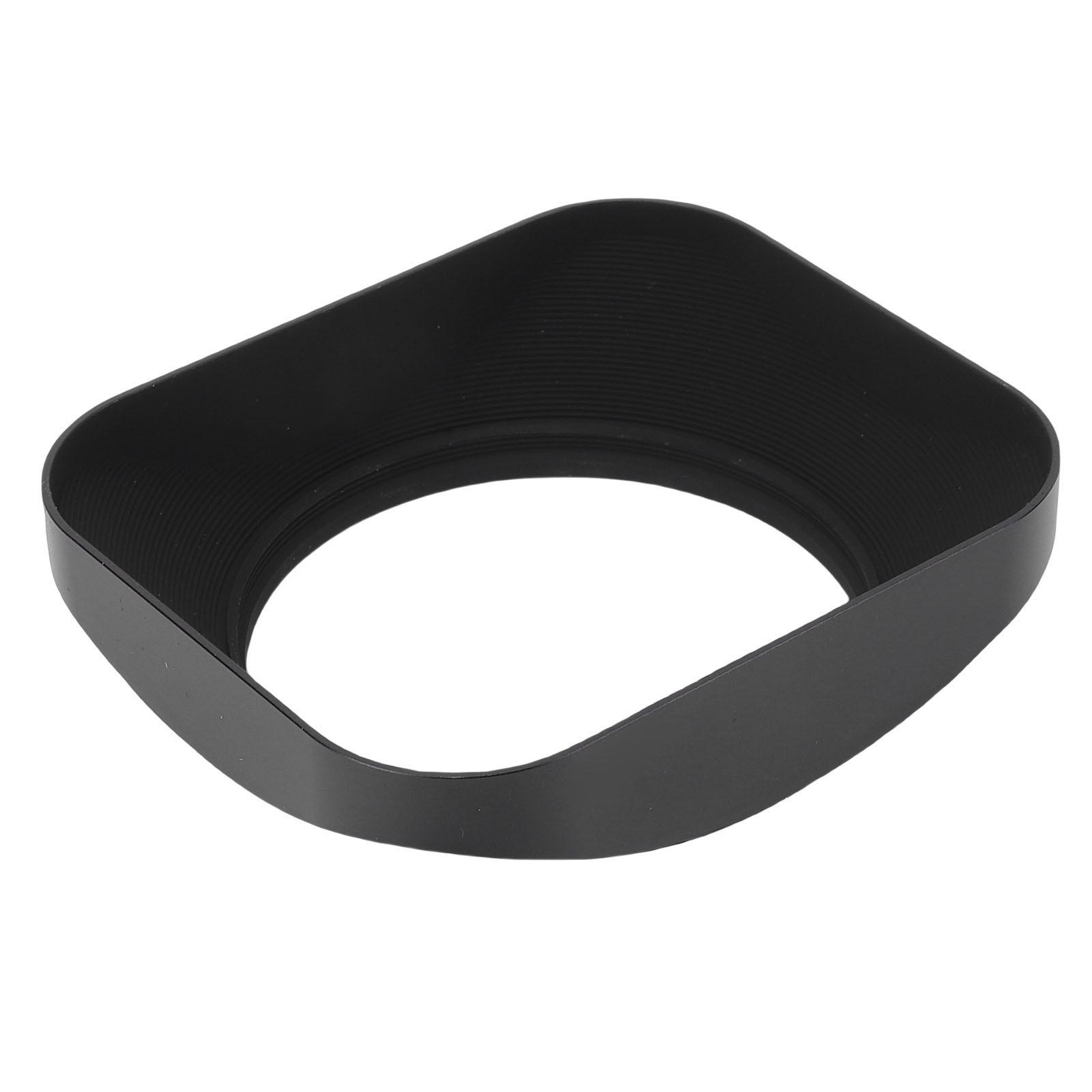 Igeteck Black 67Mm Lens Hood Screw In Mount Camera Lens Hood Shade Aluminum Alloy With Front