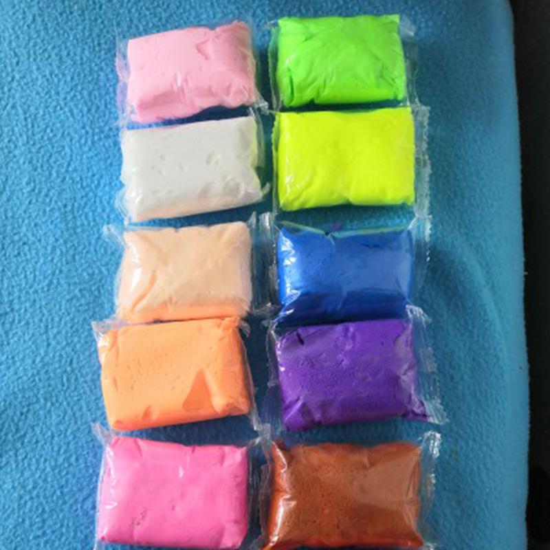 12 farbe/Set Licht Ton Spielzeug Luft Trocknen Polymer Plastilin Modellierung Ton
