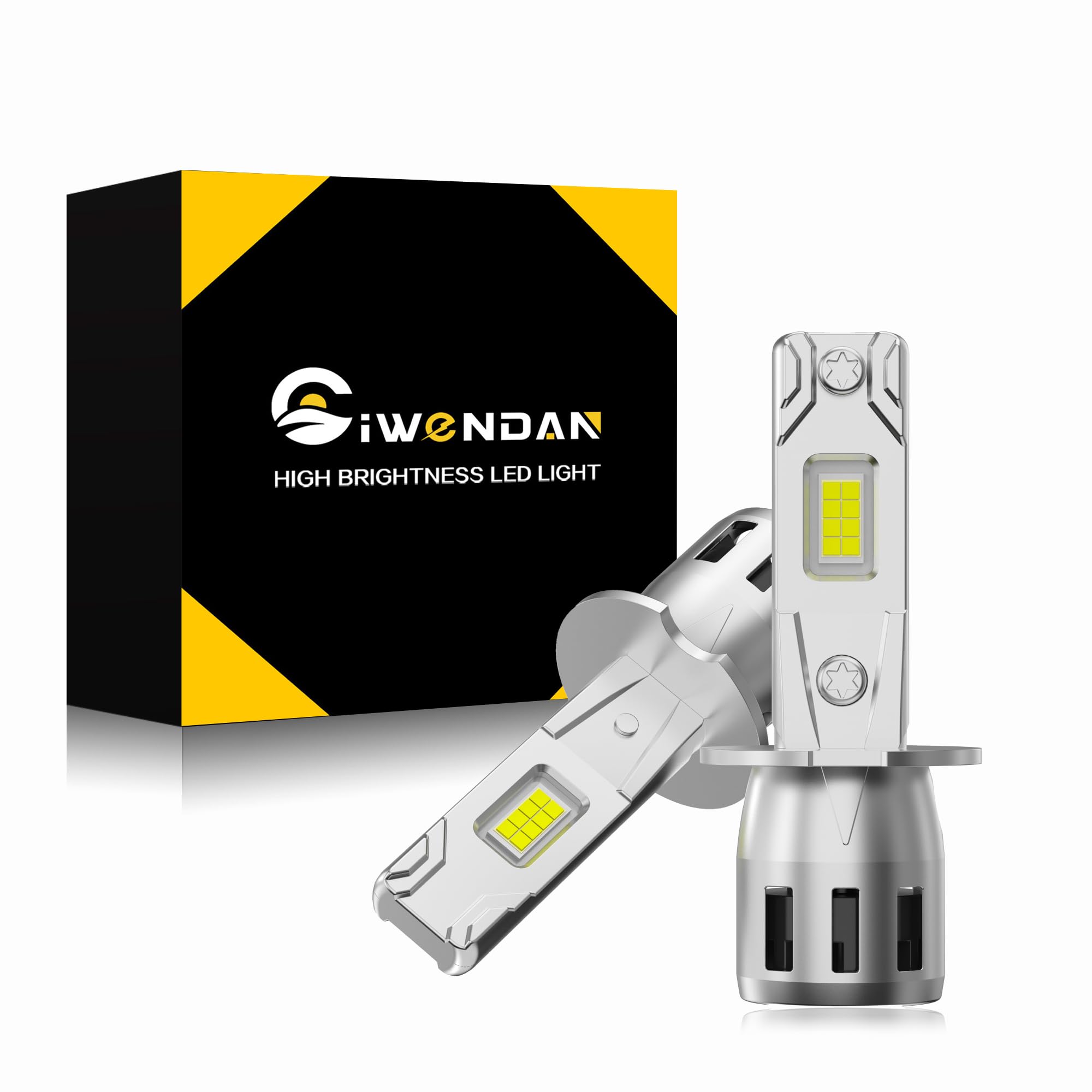 

CIWENDAN H3 LED Headlight, Fog Light, Explosion, 20,000 LM, For Cars, New Standard Vehicle H3 белый