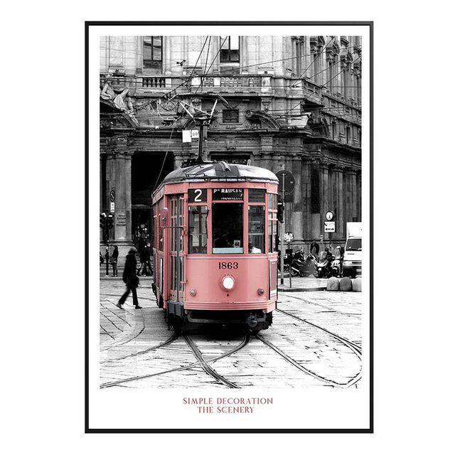 Modern Building Landscape Wall Art Pictures Canvas Painting Paris Eiffel Tower Poster For Living Room Wall Decorative Home Decor