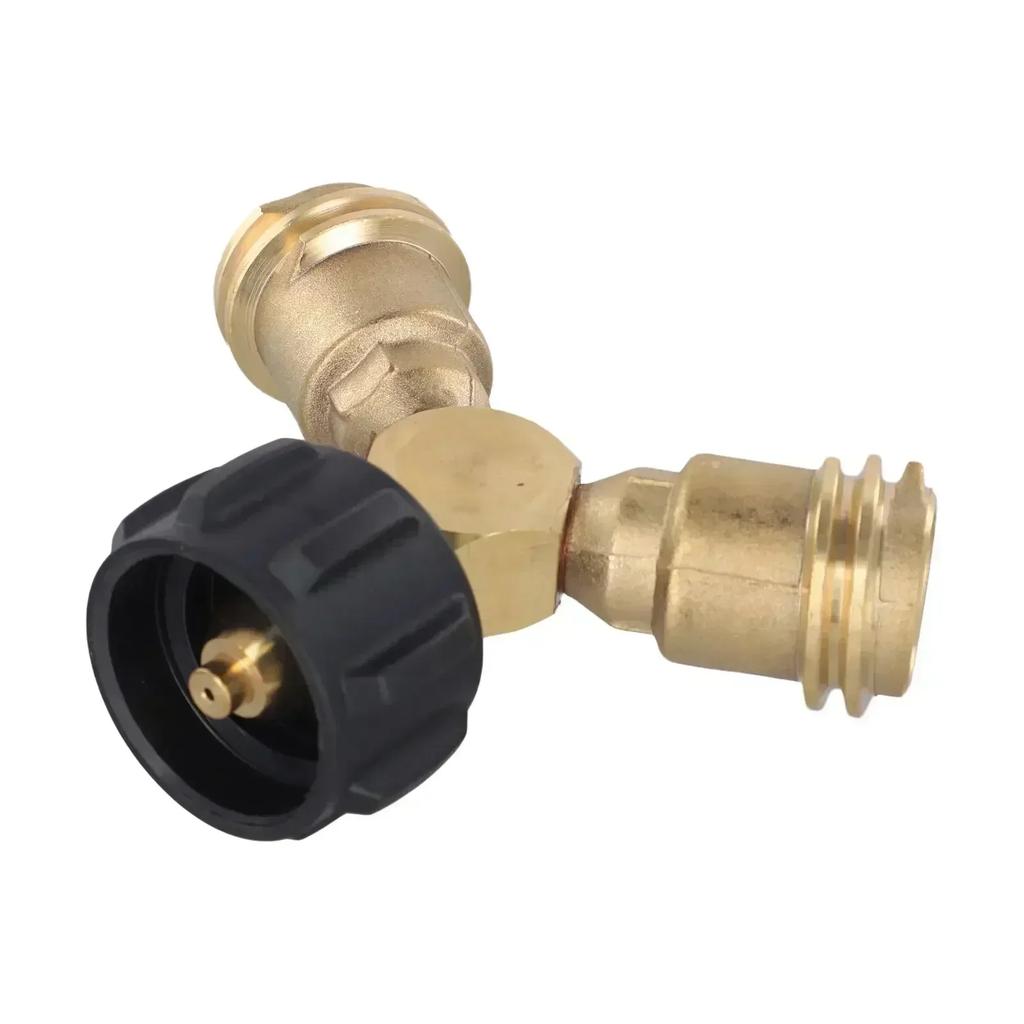 Connectors Compatibility Propane Tank Y Splitter Adapter Compatibility Compatibility Easy Installation Special Design