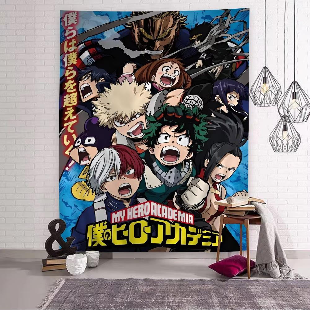 

Classic Anime My Hero Academia Kaminari Denki Hanging Bohemian Tapestry Living Room Home Dorm Decor Japanese Room Tapestry 74x94cm(29x37in)
