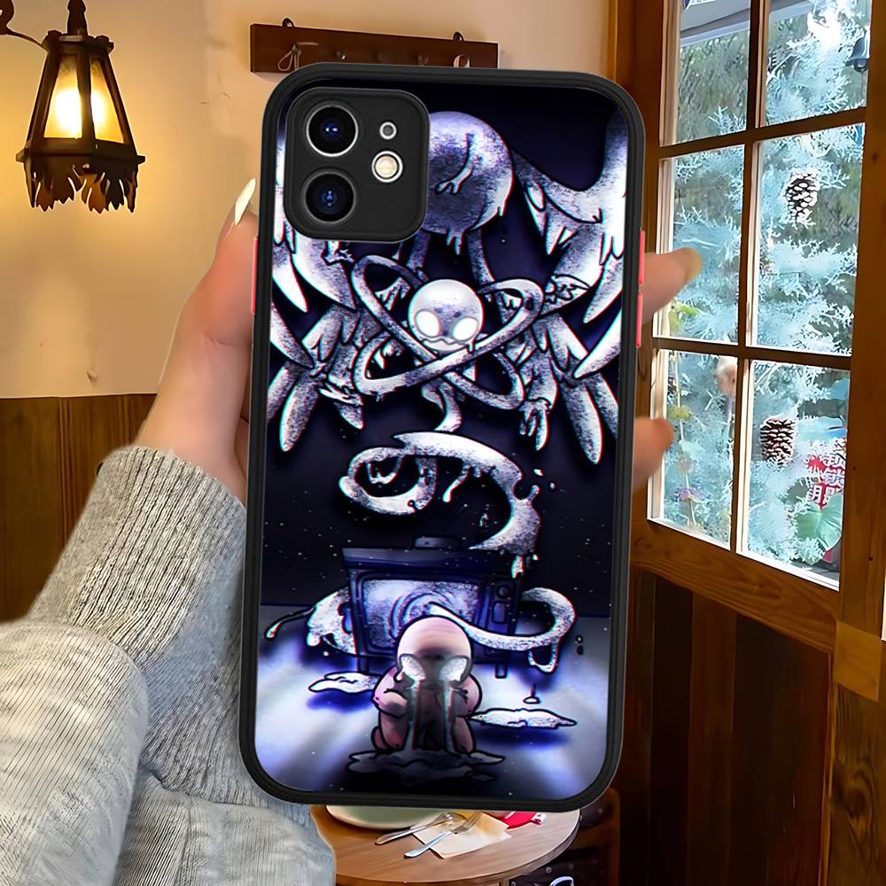 Game The Binding Of I-Isaac Matte Protective Case For IPhone 16 15 14 13 12 11 Pro Max X XS MAX Protection Case