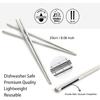 Vacuum Chopsticks 10 Pairs For Asian Party Korean Restaurants Reble Dishwasher Safe Lightweight Stainless Steel Chopsticks Non-Slip