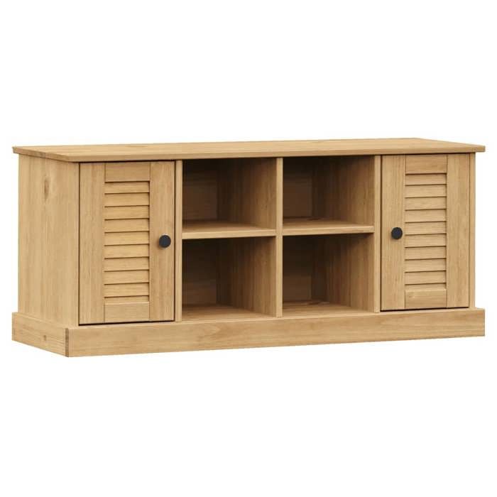 VidaXL Shoe Bench VIGO 106x35x45 Cm Solid Pine Wood 353178
