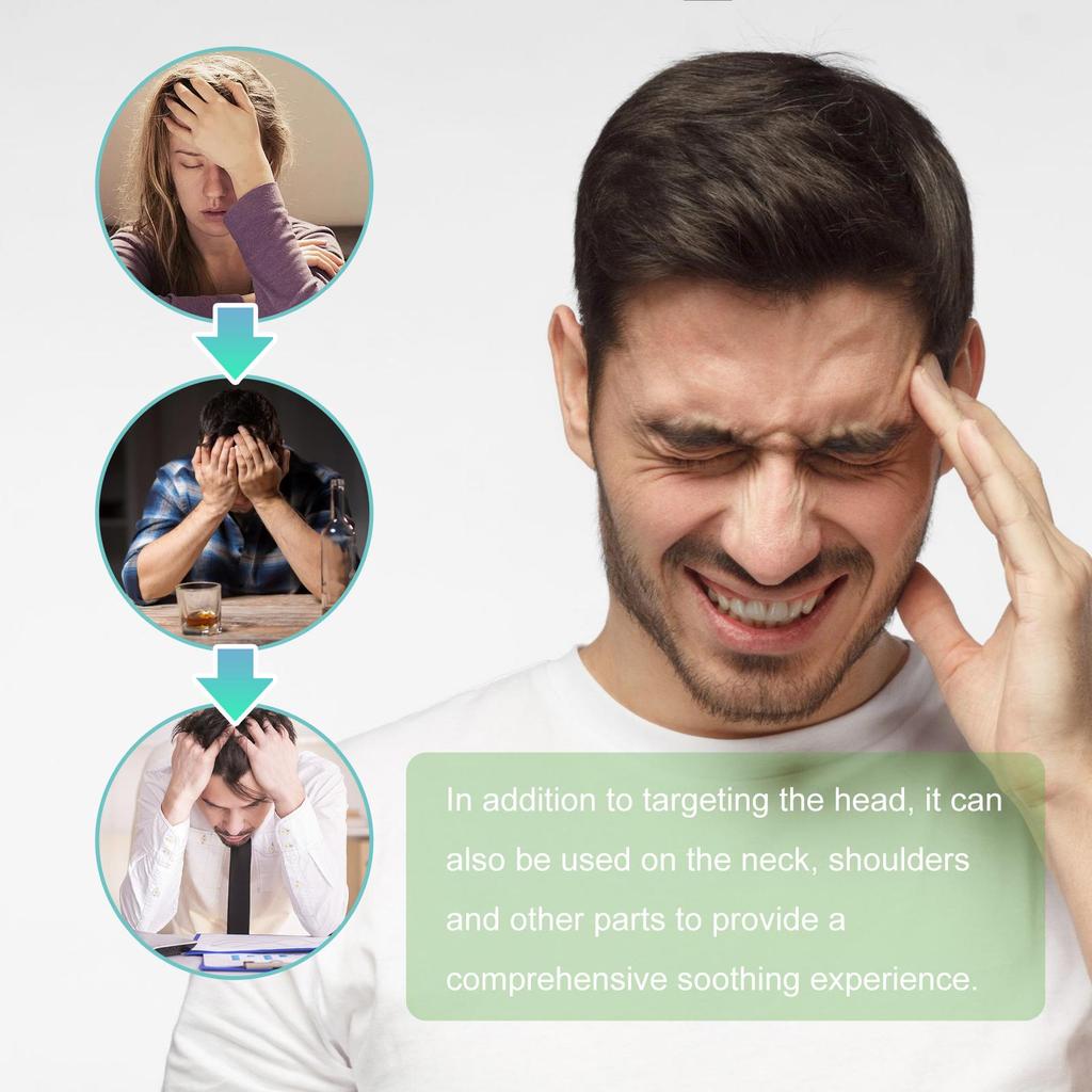 Ximonth Headache Roller Ball Liquid Relief Dizziness Dizziness Migraine Dizziness Body Care Portable Roller Liquid