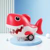 Children's Educational Toy Press And Slide The Little Shark Car Simulation Cartoon Cute Shark Car Children Birthday Gift