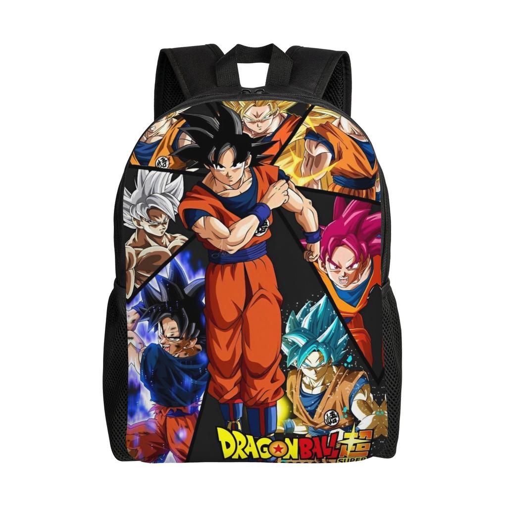 Dragon Ball Black Goku Backpack for Men Women Fashion High School Work Daypack  Laptop Shoulder Bag Outdoor